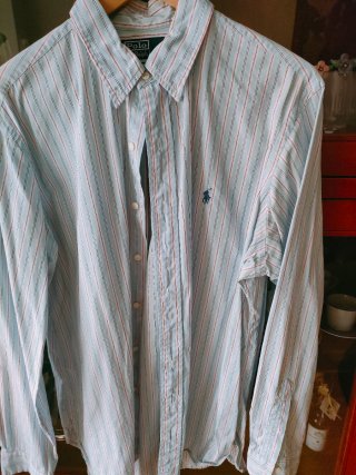 Camisa Polo Ralph Lauren Azul Talla L