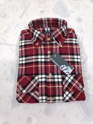 Camisa Alaska cuadros franela Pachakamak. Talla 40