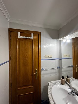 Puerta de madera clásica