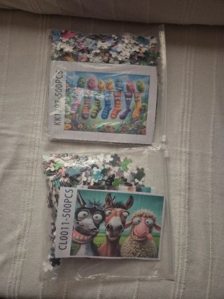 2 Puzzles de 500 piezas