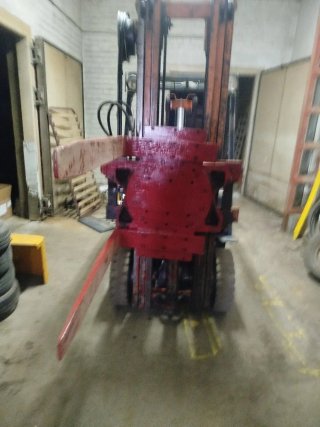 Volcador de palots para carretilla