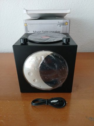 Lámpara Altavoz LED Moon Light