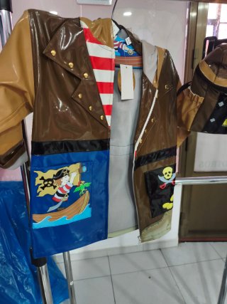 Impermeable Infantil Temática Pirata