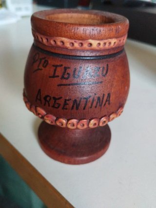 Recuerdo de Madera Cataratas de Iguazú