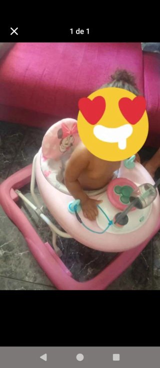 Andador de Bebé Minnie Mouse
