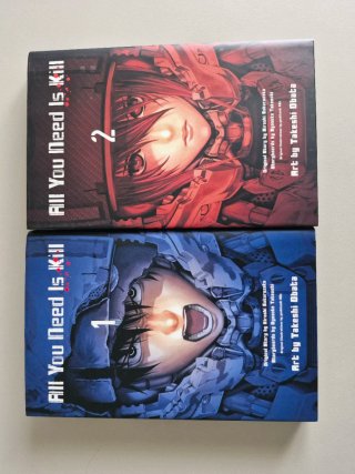 Pack mangas All You Need Is Kill 1 y 2