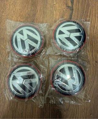 4 Tapas de buje Volkswagen Golf GTI