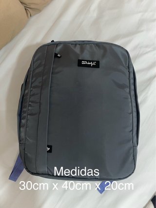 Mochila de viaje Mr. Wonderful gris