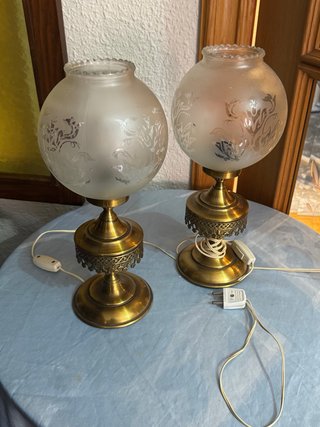 Set de 2 Lámparas de Mesa Vintage