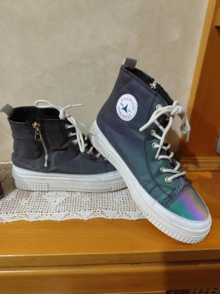 Scarpe Olografiche Alte 38/39