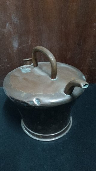 Botijo Antiguo de Cobre Catalán