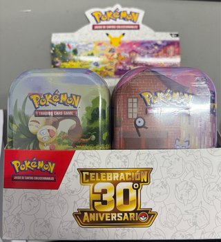 Mini Latas Pokémon 30 Aniversario
