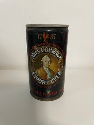 Lattina da collezione John Courage Export