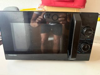 Microondas Toshiba Negro