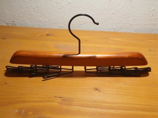Corbatero, percha de madera para corbatas