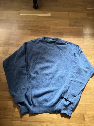Jersey Benetton Azul Talla L