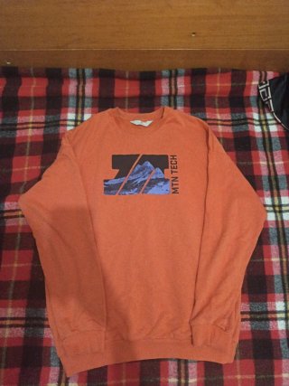 Sudadera Naranja H&M