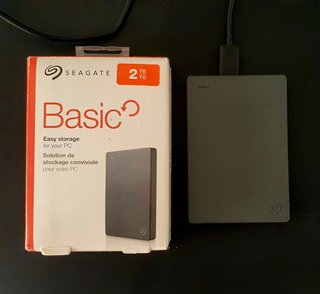 Disco Duro Externo Seagate Basic 2TB