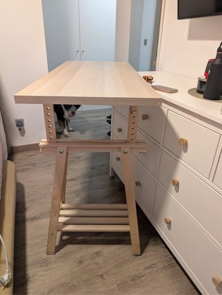 Scrivania Ikea con Cavalletto