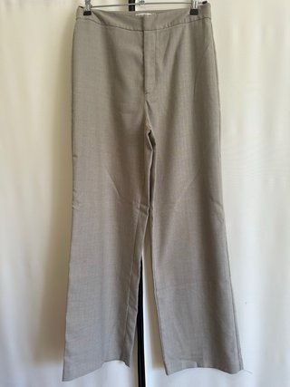 Pantalón Ancho Beige