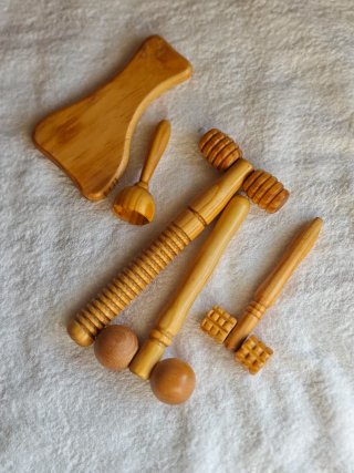Kit de Maderoterapia Facial