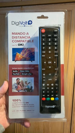 Olí tv mando a distancia