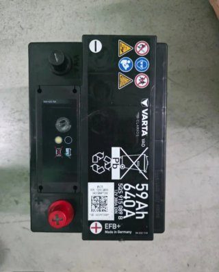 Batería Varta EFB+ 59Ah 640A