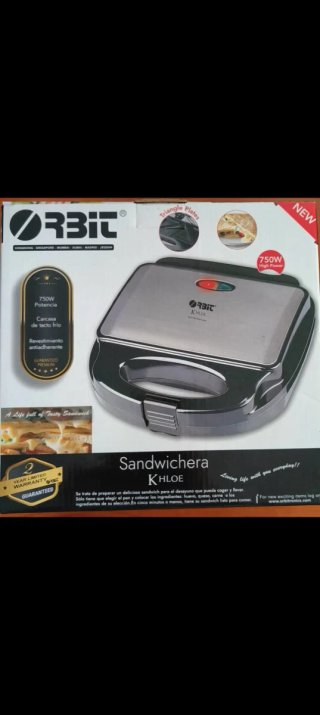 Sandwichera Orbit Khloe 750W