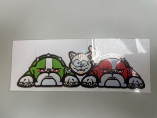 Pegatina Perros y Gato Valentino Rossi