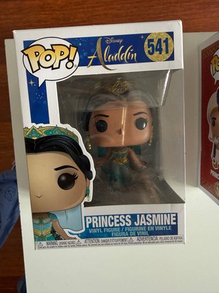 Figuras Funko Pop Aladdin y Jasmine