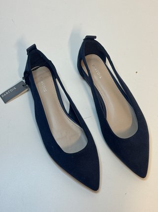 Zapatos de punta Parfois Azul Marino Talla 36