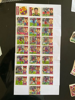 Lote nº2 Cromos FC BARCELONA Liga 2006-07