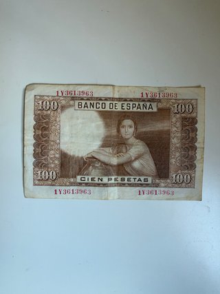Billete de 100 Pesetas Banco de España