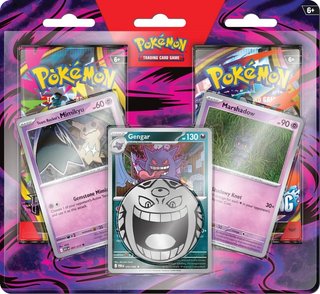 Blíster 2 Sobres Moneda Gengar Pokémon TCG