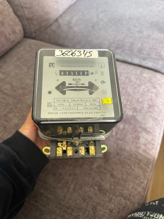 Contador Eléctrico Monofásico RIESA SM 14