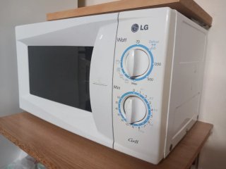 Microondas LG Blanco en perfecto estado ✔️