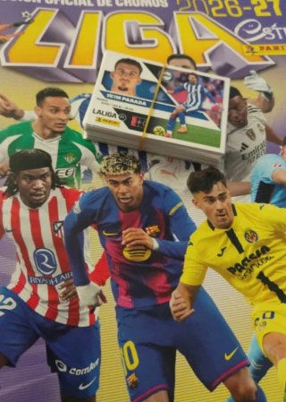 Lote de 170 cromos sin repetir Liga Este 26/27