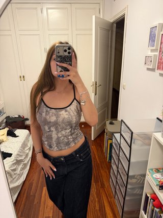 Top Shein estampado
