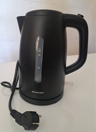 Kettle Hervidor de Agua Silvercrest Negro 1,7L