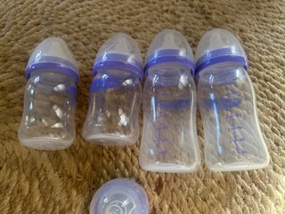 Set de 4 biberones Lansinoh