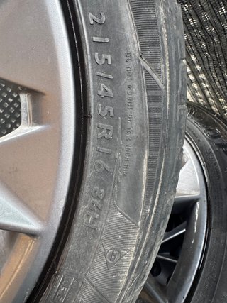 2 pares de llantas SEAT Ibiza FR 215/45 R16