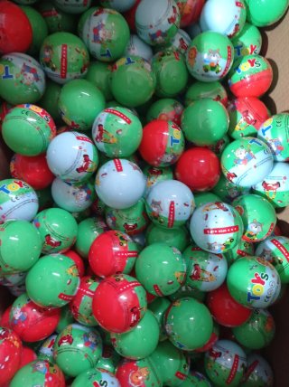 Lote de 360 Bolas Sorpresa 65mm