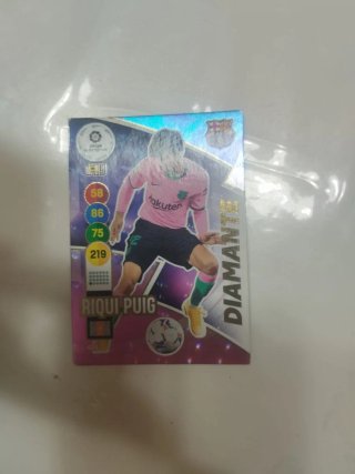 Cromo Riqui Puig Diamante Panini La Liga 20-21