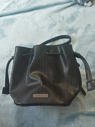 Bolso tipo saco Mariamare negro