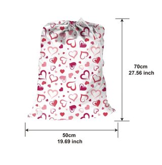 NUEVA! Bolsa de Corazones grande impermeable 50x70