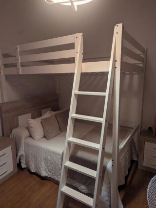 Litera de Matrimonio de Madera