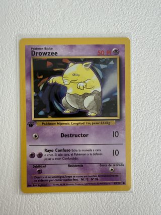 Drowzee 49/102 Base Set 1ª edición español