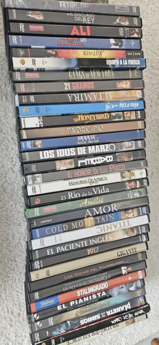 Colección de 28 Películas en DVD por 35€