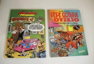 Pack 2 comics: -Mortadelo y Filemon. -Pepe Gotera