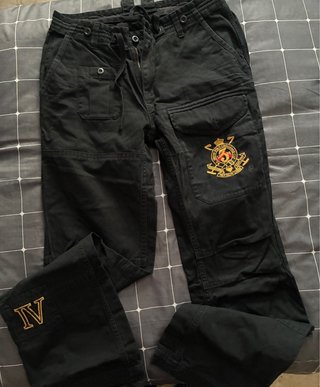 Pantalones Cargo Polo Ralph Lauren Negros